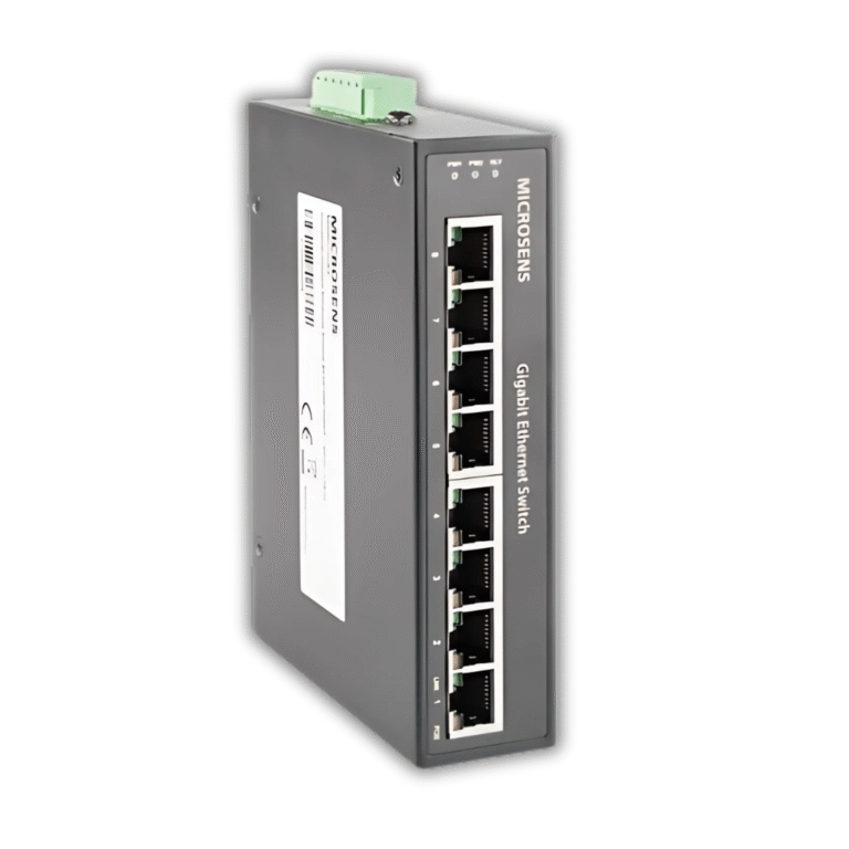 microsens 8 port gigabit ethernet switch