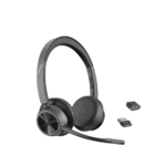 poly voyager 4320 wireless 76u49aa kufje profesionale, bluetooth, noise cancelling, 12h battery