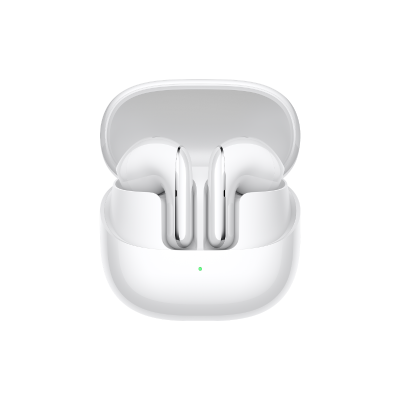 xiaomi buds 5 white, kufje in ear, active noise cancellation, dizajn elegant