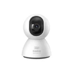baseus indoor security camera 3k, 8x digital zoom, motion sensor, night vision, two way audio, wi fi, alexa & google assistant compatible