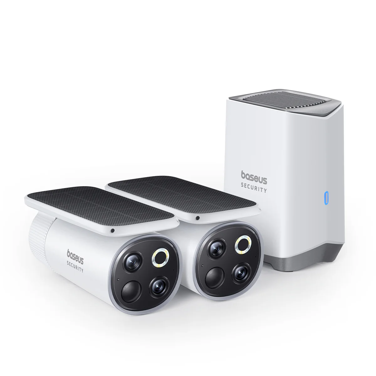 baseus automatic sun powered tracking system camera