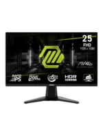 monitor gaming msi mag 255xf 25" fhd, rapid ips & hdr ready, 300hz, 0.5 ms, ai vision