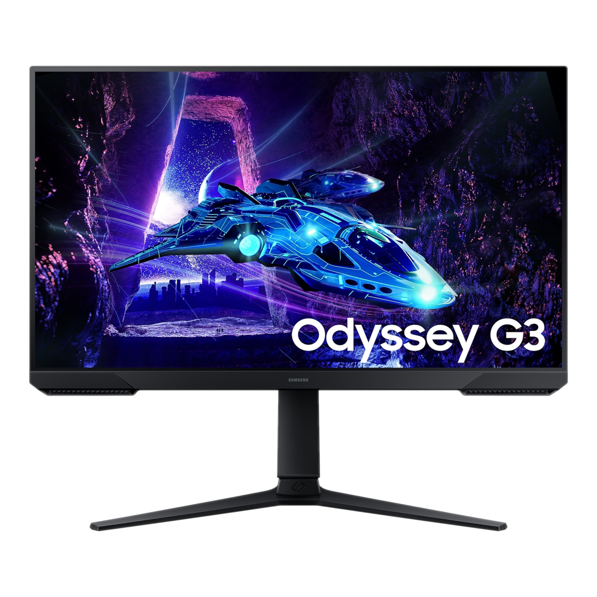 monitor gaming samsung odyssey g3 g30d 27" fhd, 180hz, 1ms, amd free sync
