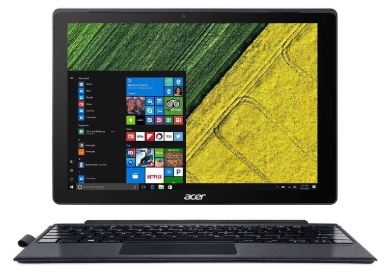 acer switch sw512 52 12.5″ fhd touchscreen x360 2n1 business laptop, intel i5 gen8, 8gb ram, 128gb ssd