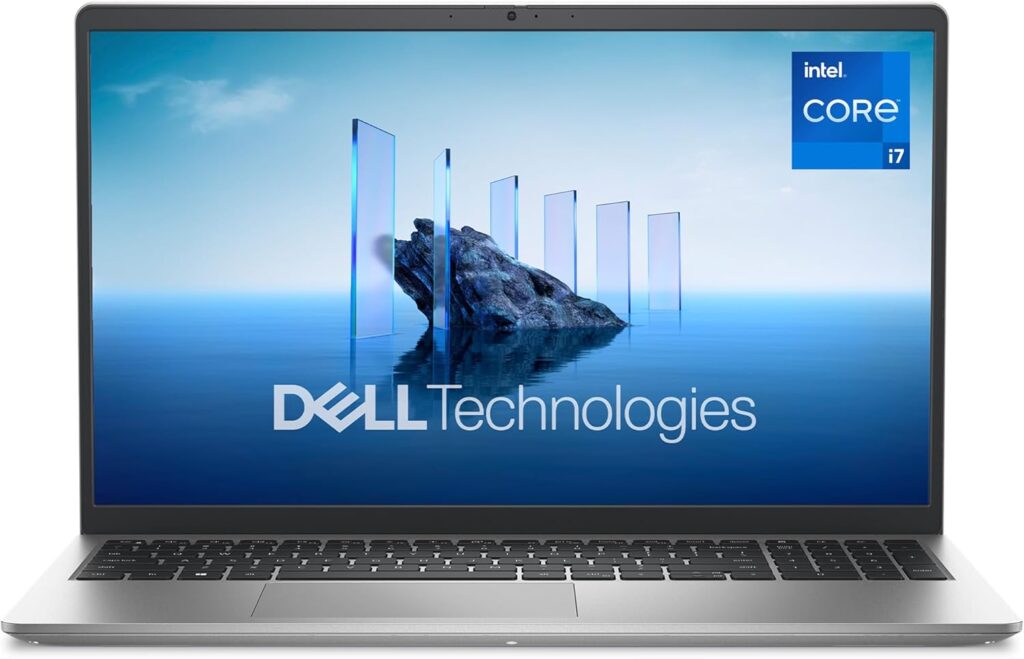 dell 15 dc15250 15.6" business laptop, intel i7 gen13, 16gb ram ddr5, 512gb ssd, iris xe graphics