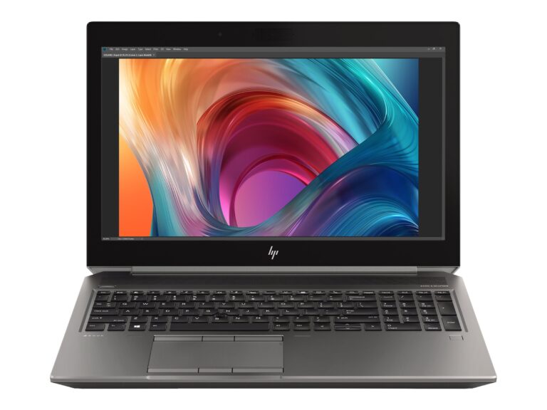 hp zbook 15 g6 15.6" 4k workstation laptop, intel xeon e2288 8 core, 32gb ram ddr4, 256gb ssd nvme, nvidia quadro t2000 4gb