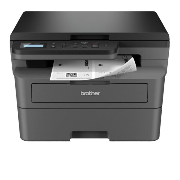 brother dcp l2600d mono laser printer a4, print, copy & scan, usb, automatic 2 sided, kapacitet 250 fletë