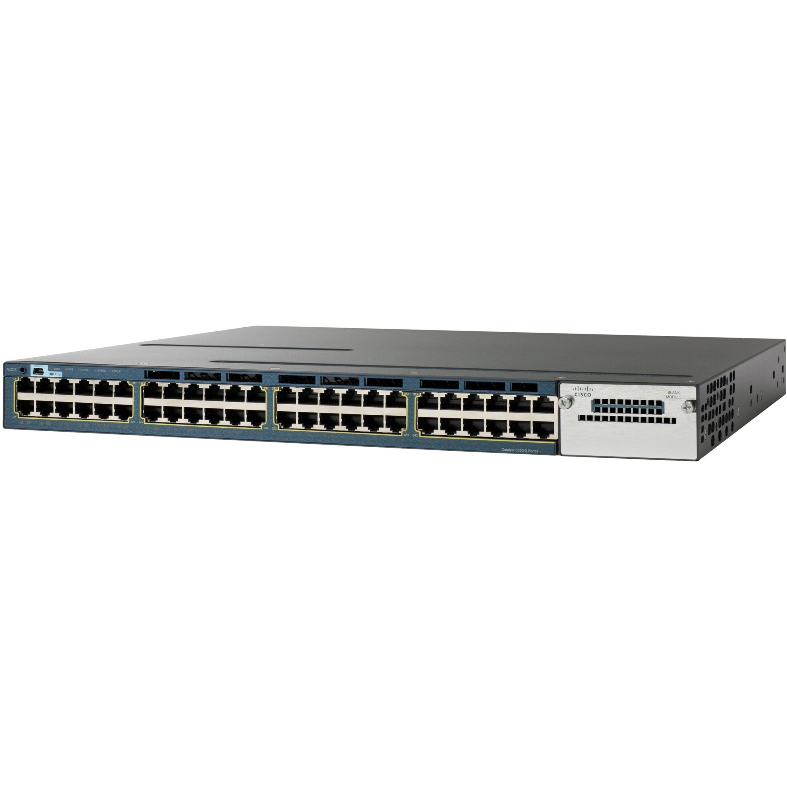 cisco 3560 x switch, 24 porte gigabit ethernet, 4 porte sfp+, layer 3 managed cisco 3560 x switch, 24 porte gigabit ethernet, 4 porte sfp+, layer 3 managed