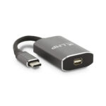 usb c to mini displayport adapter, 4k video support, compact design