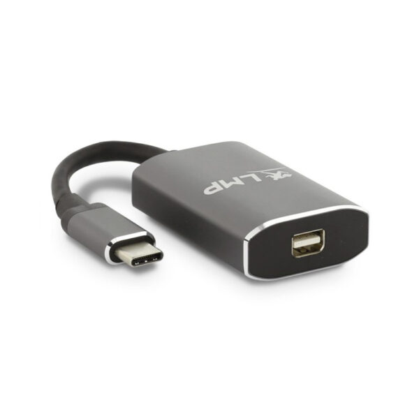 usb c to mini displayport adapter, 4k video support, compact design