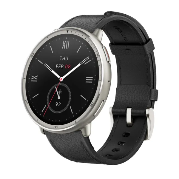 amazfit active 2 premium 1.32” amoled smartwatch, sapphire glass, gps, 160+ sport modes, 10 day battery, nfc