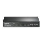 tp‑link tl‑sf1009p 9 port desktop poe+ switch 8 porta poe+ 10/100mbps