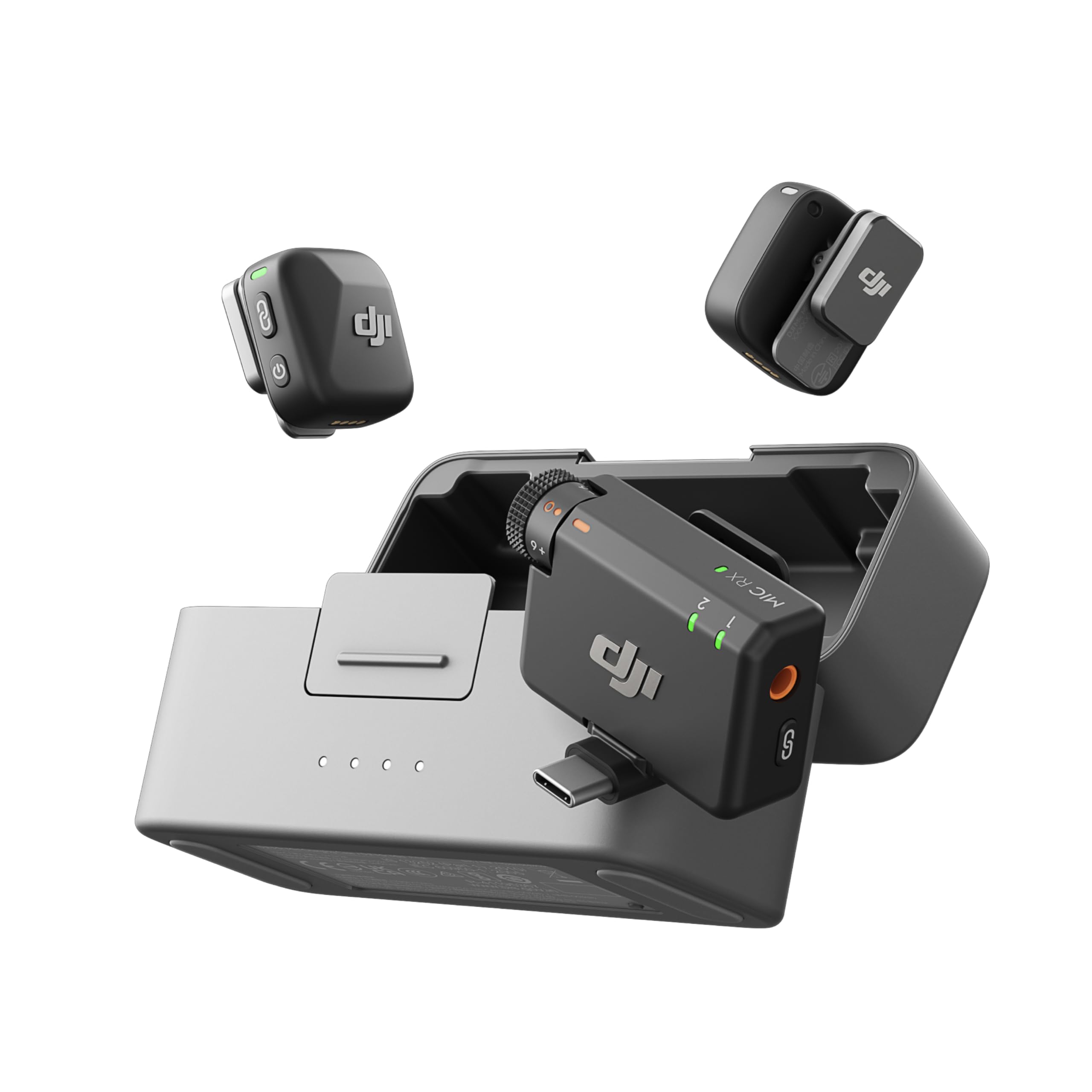 dji mic mini wireless microphone, 2.4 ghz, plug & play, kompakt dhe portativ për kamera dhe smartfonë dji mic mini wireless microphone, 2.4 ghz, plug & play, kompakt dhe portativ për kamera dhe smartfonë