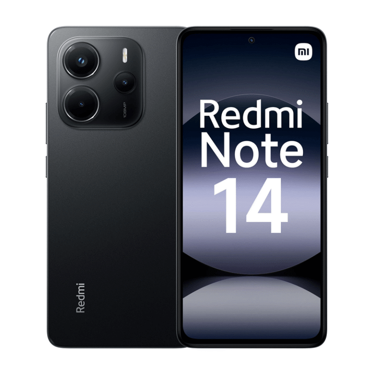 xiaomi redmi note 14 smartphone, 6gb ram, 128gb rom, 120hz, 5000mah