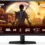 aoc gaming 27g42e curved monitor – 27″ fhd, 180 hz, 1 ms, freesync premium