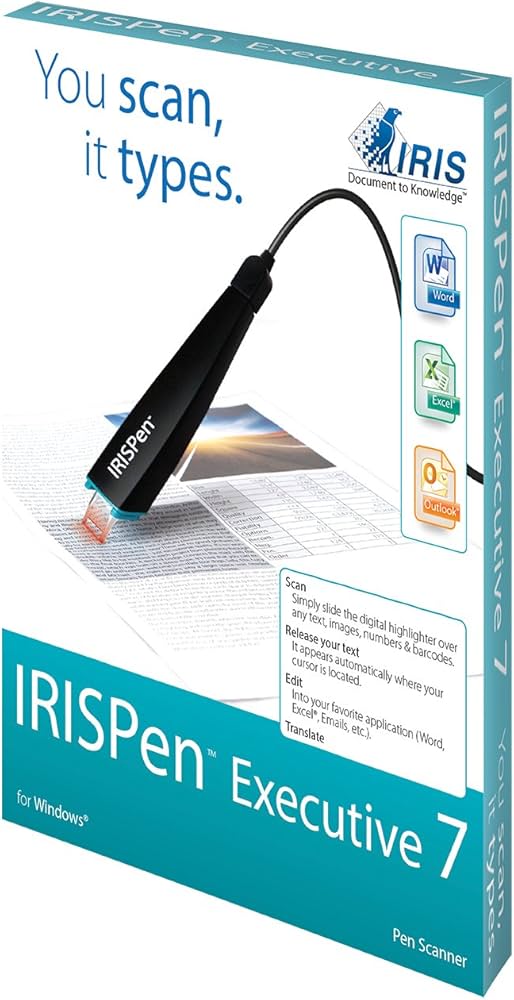 irispen express 7, usb ocr pen scanner