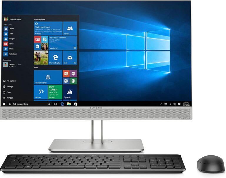 hp eliteone 800 g5 aio 24" fhd, intel i7 gen9, 16gb ddr4, 512gb ssd, intel uhd graphics