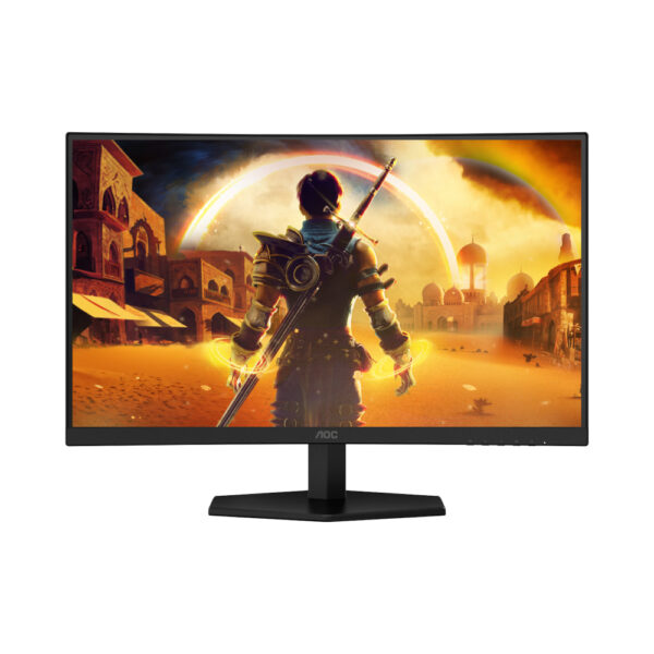 aoc gaming 27g42e 27″ fhd curved monitor, 180 hz, 1 ms, freesync premium