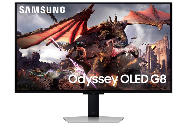 samsung odyssey g8 oled 32” (3840x2160) – 4k uhd gaming monitor, 240hz, 0.03ms, hdr10+
