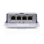 nanoswitch outdoor 4 port poe passthrough switch, ethernet, ip65, 10/100/1000 mbps