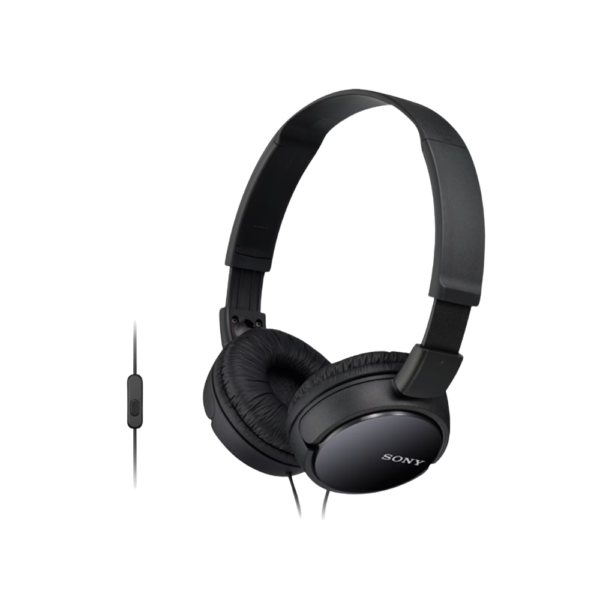 sony mdr zx110ap over ear wired headphones, new