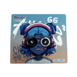 bloody avage impact bp‑45w gaming mousepad, large smooth surface, anti‑slip base
