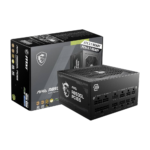 msi mag a850gl pcie5, 850w power supply, atx 3.0, pcie 5.0 ready, 80 plus gold, full modular psu