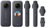 insta360 one x2, 5.7k 360° camera, waterproof 10m