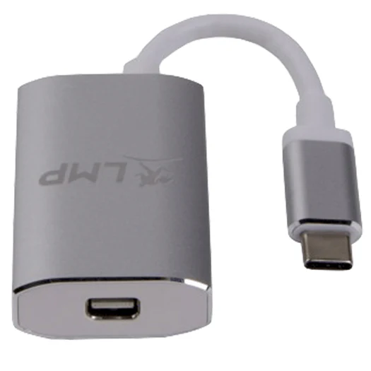 usb c to mini displayport adapter, 4k video support, compact design