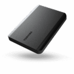 toshiba canvio basics 2tb portable storage, plug and play, drag and drop use, 2 year limited warranty