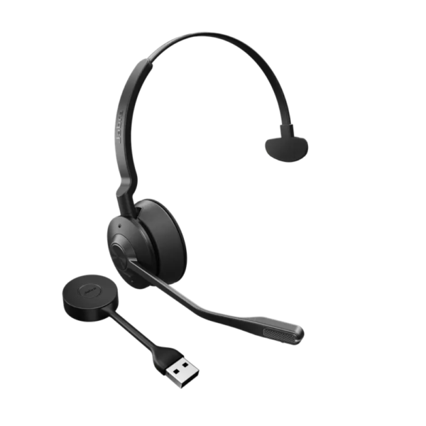 jabra engage 65 wireless dect professional headset, noise cancelling, new