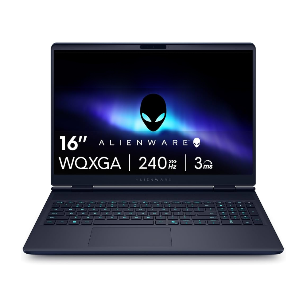 dell alienware 16 aurora 16" 2k gaming laptop, intel core 7 240h, 32gb ddr5, 1tb ssd nvme, nvidia rtx 5060 8gb, new
