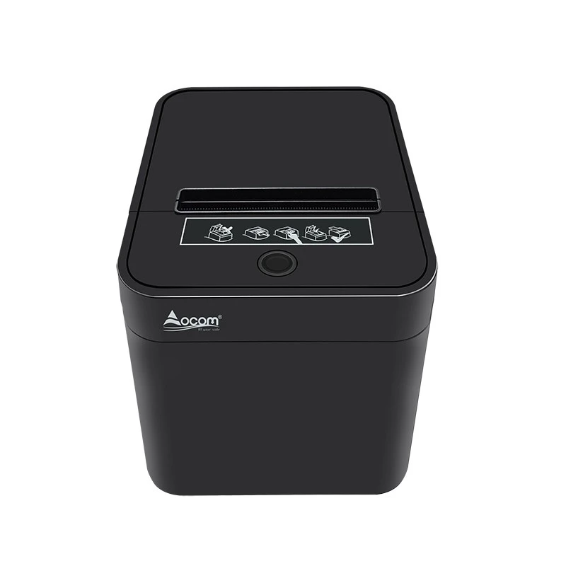ocpp 812 thermal receipt printer, usb & lan connectivity, 24v/1a power, 150x130x130mm