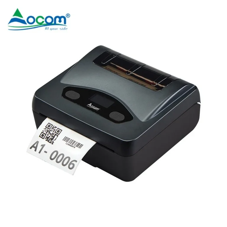 ocom thermal label printer, usb & bluetooth, 5v/1a power, 72mm, 150x110x50mm