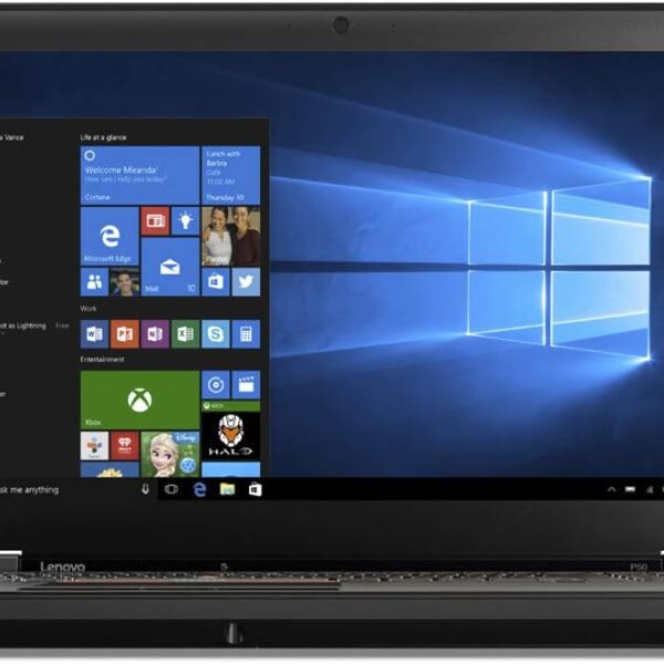 lenovo thinkpad p50, 15.6" fhd workstation laptop, intel i7 gen6, 24gb ram, 1tb ssd, nvidia quadro m1000m/2gb