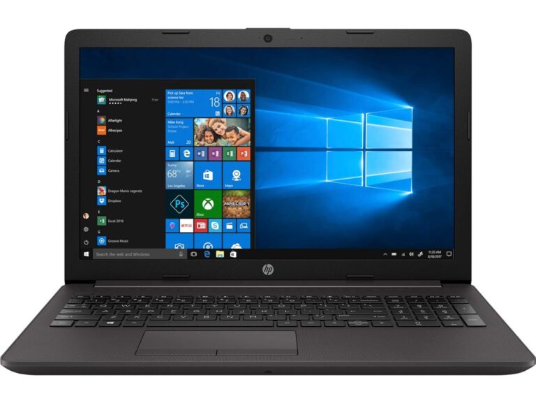 hp 250 g7 15.6" business laptop, intel i3 gen7, 8gb ddr4, 256gb ssd, intel hd graphics 620