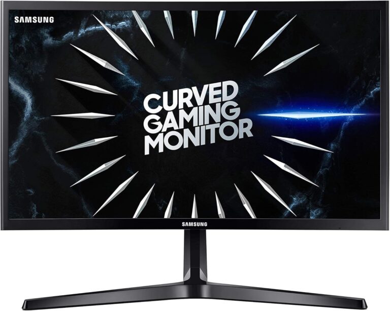 samsung c24rg50fqr, 24" curved gaming monitor, 144hz, 4ms, amd free sync