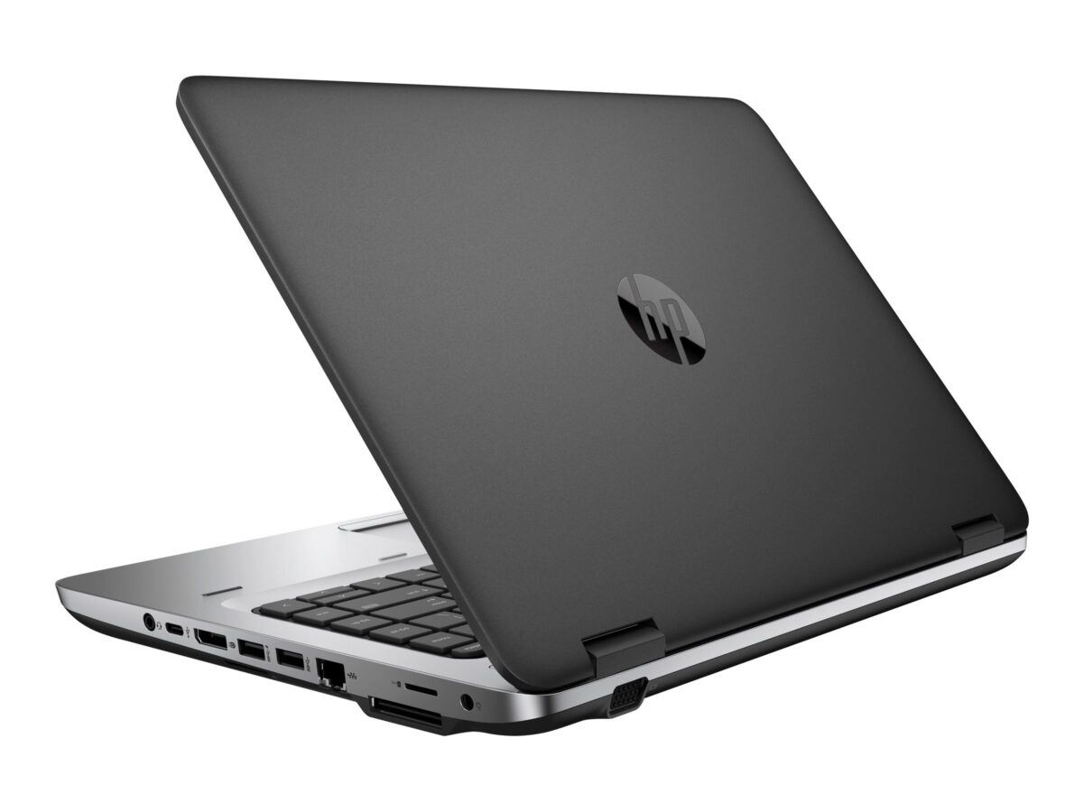 hp probook 640 g2 14" hd business laptop, intel i5 gen6, 8gb ddr4, 256gb ssd nvme, intel hd 520