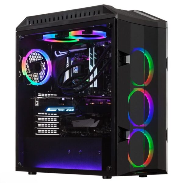 super pc gaming prebuilt, ultra 5 225f, 16 gb ddr5, 1 tb ssd nvme, nvidia rtx 5050 8gb