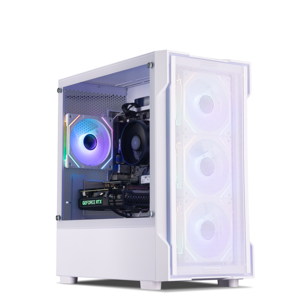 super pc gaming prebuilt ryzen 9 9900x, 32gb ddr5, 1tb nvme ssd, nvidia rtx 5060 8gb