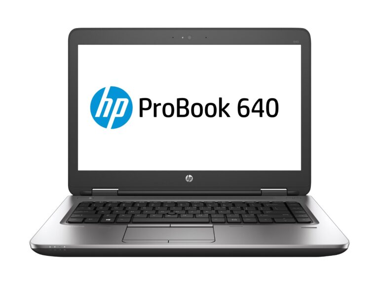 hp probook 640 g2 14" hd business laptop, intel i5 gen6, 8gb ddr4, 256gb ssd nvme, intel hd 520