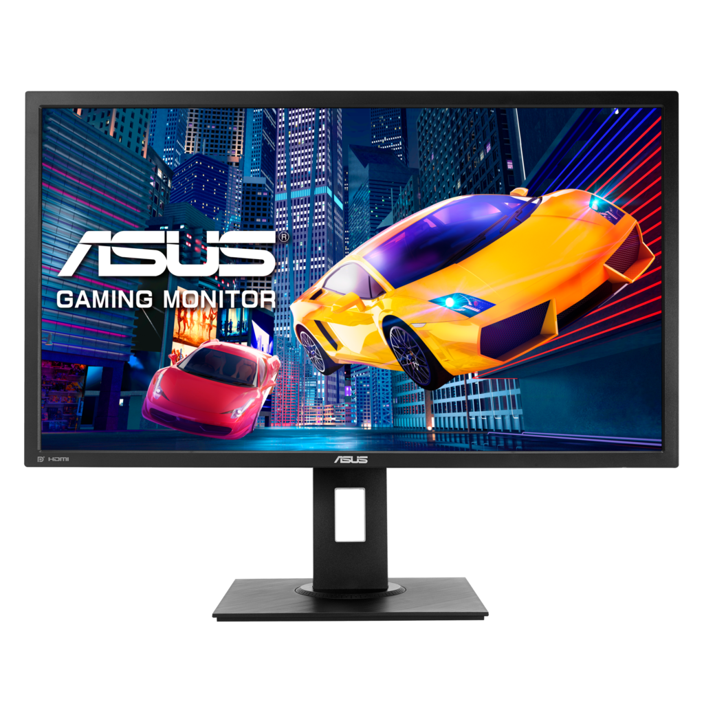 asus vp28u 28" 4k uhd professional monitor, 60hz, 1ms, hdmi/dp
