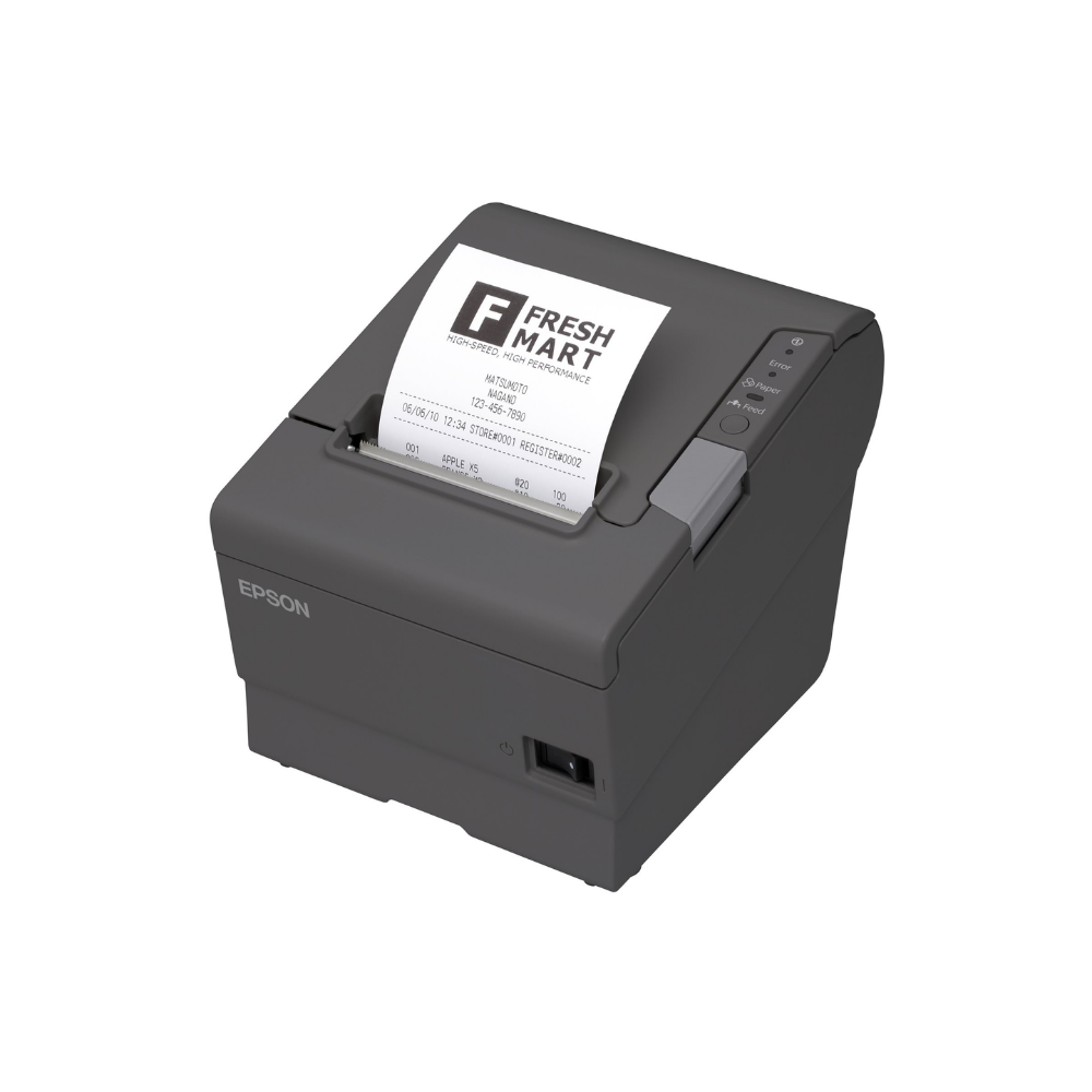 printer termik epson tm t88v, usb, paper 80mm–58mm, print 300mm/s, 180dpi, 24v 1.8a