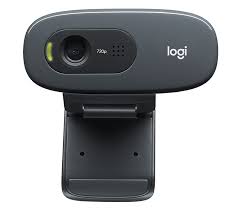 logitech c270 hd webcam 720p me mikrofon të integruar për video thirrje dhe streaming