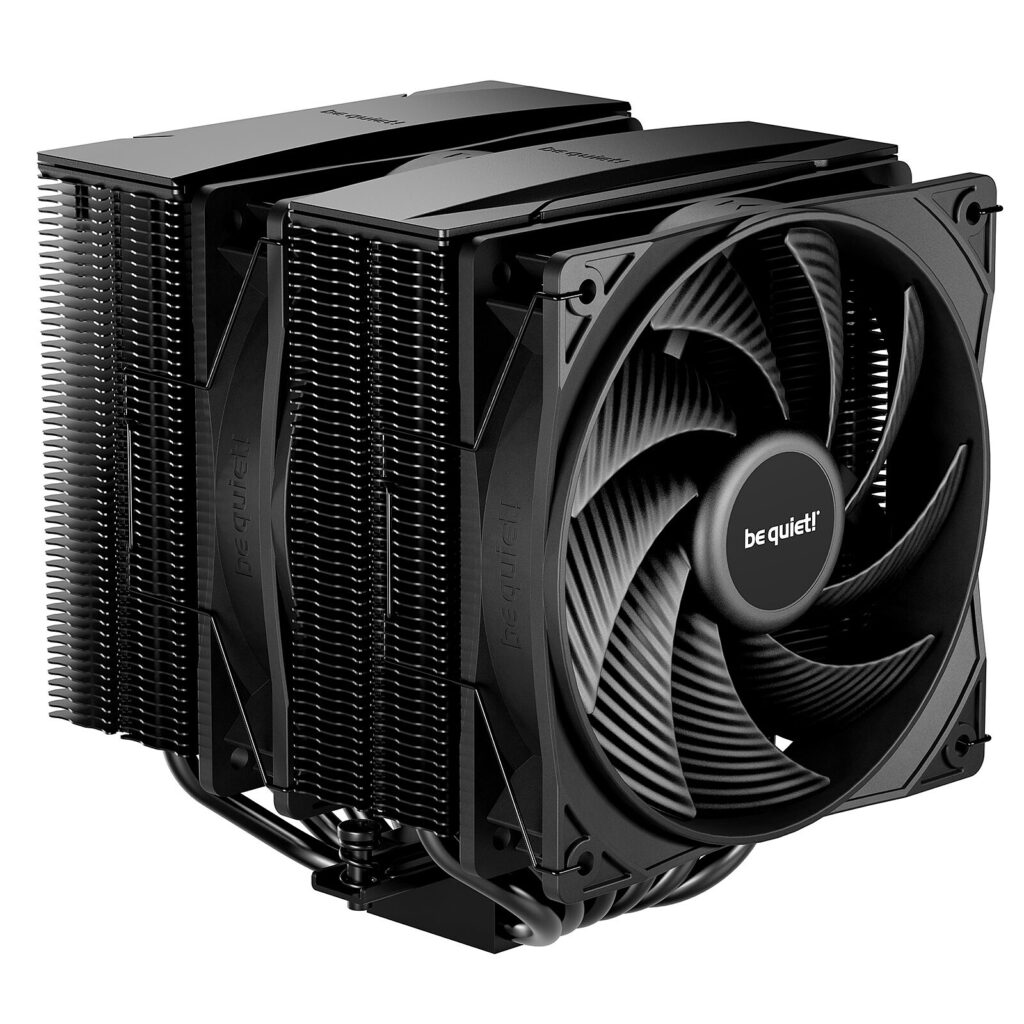 be quiet pure rock pro 3, cpu air cooler, 2x120 mm pwm fans, tdp 250w, amd am4
