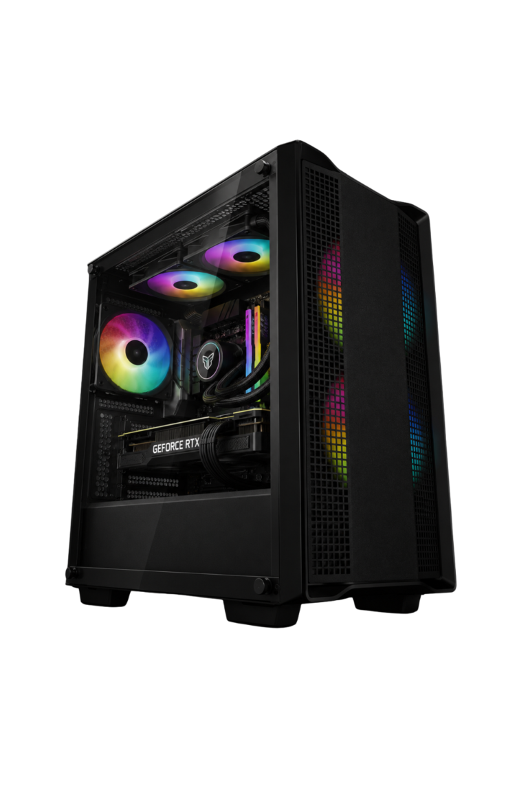 super pc gaming prebuilt, ryzen 7 9800x3d, 32gb ddr5, 1tb ssd nvme, nvidia geforce rtx 5060 8gb