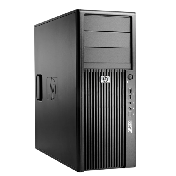 hp z200 workstation desktop, intel i5 650, 4gb ram ddr3, 256gb ssd