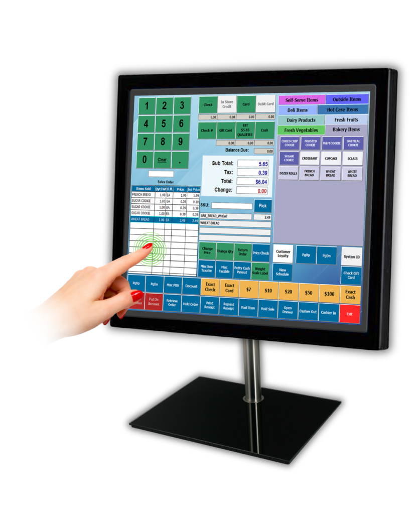 primelco 15" fhd touchscreen monitor, 60hz, hdmi, dp, usb c