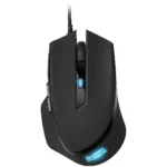 sharkoon shark force ii high precision wired gaming mouse, 4,200 dpi optical sensor, 6 programmable buttons, ergonomic design, led illumination