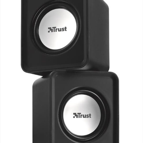 trust leto 2.0 stereo speakers, 6w, aux 3.5mm, usb power, new